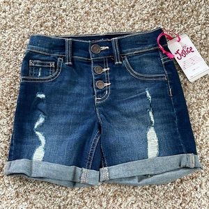 Justice girls Jean shorts new with tags size 7 feel free to make offer
